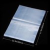 10 PCS Shrink Wrap Bags,23.6 * 31.5in Christmas Basket Cellophane