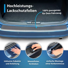 ValueShield Perfect Fit Combination Paint Protection Set Suitable for Peugeot 5008 II 2017-2025 (5-Door SUV): Paint Protection Film, Boot Sill Protection, Door Entry & Door Handle Recess Transparent