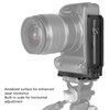 DSLR Camera L Bracket Vertical Horizontal Toggle Tripod Quick Release