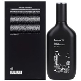 Pyunkang Yul PKY - Tónico de infusión profunda de té negro para antienvejecimiento y rico tóner de humedad para cuidado de líneas finas y piel facial 