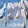 KADAX Clothes Pegs, 20 x Sturdy Plastic Clips, Colourful Sock