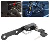 Motorcycle AntiTheft Helmet Lock Aluminum Stainless Steel Fit for Yamaha