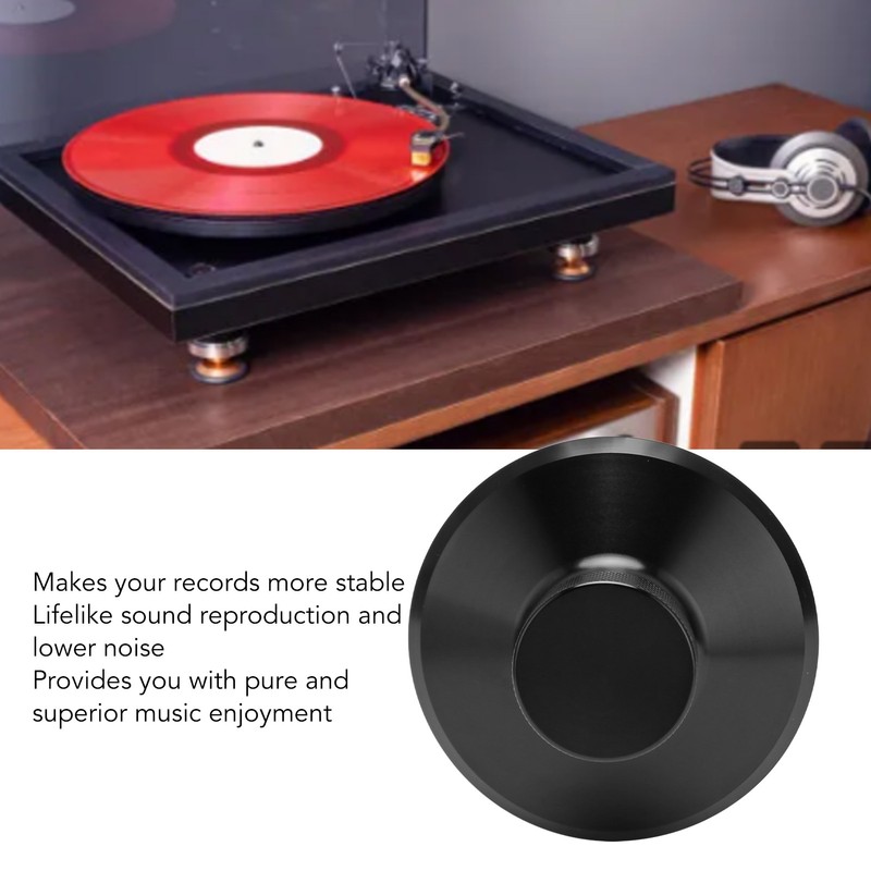 78mm Record Weight Stabilizer Aluminum Alloy Turntable Disc Balanced Clamp