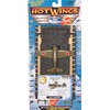 Hot Wings Planes Zero con Pista conectable, Verde