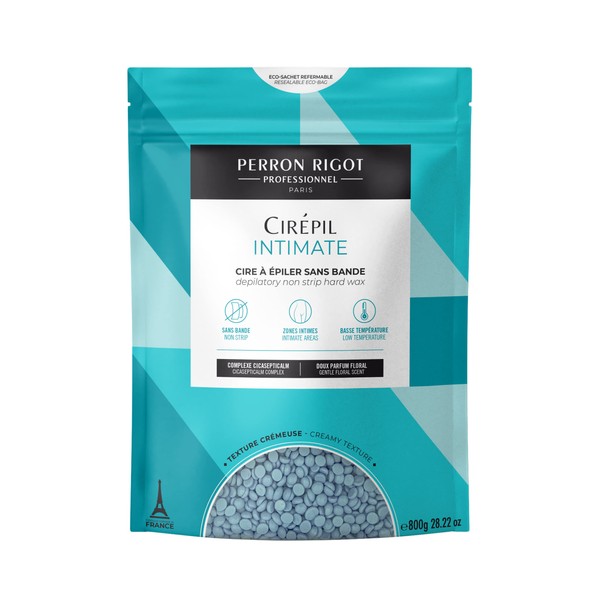 Cirepil - Intimate 4 - 800g / 28.22 oz Wax Beads Bag - Soothing & Cicasepticalm Complex - All Hairs, Perfect for Intimate Areas