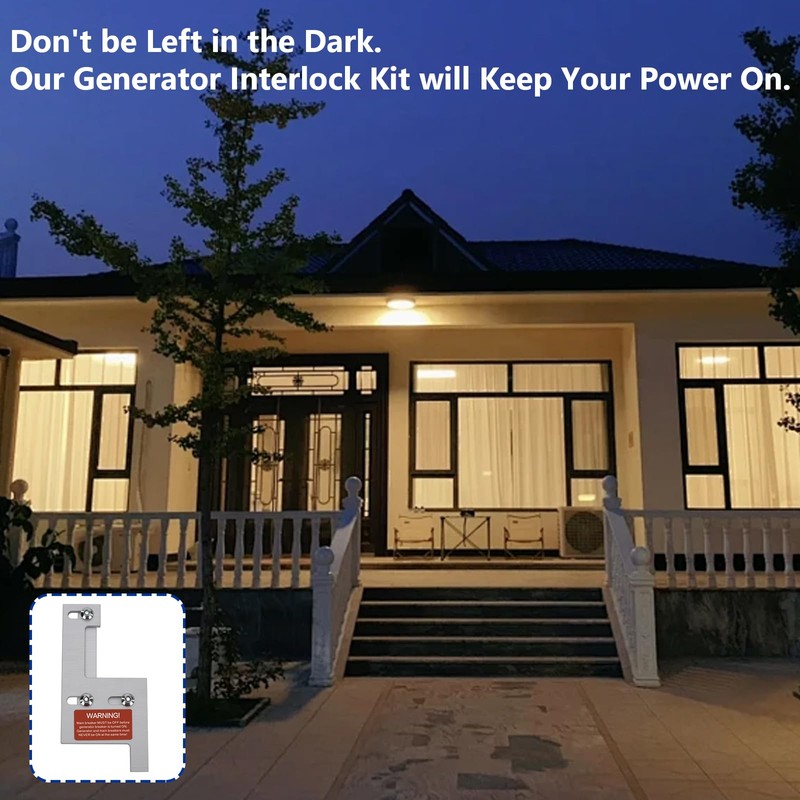 Generator Interlock Kit Compatible with GE General Electeric Vertical Main150