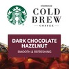 Starbucks Cold Brew Coffee Concentrate, Naturally Flavored Dark Chocolate Hazelnut,