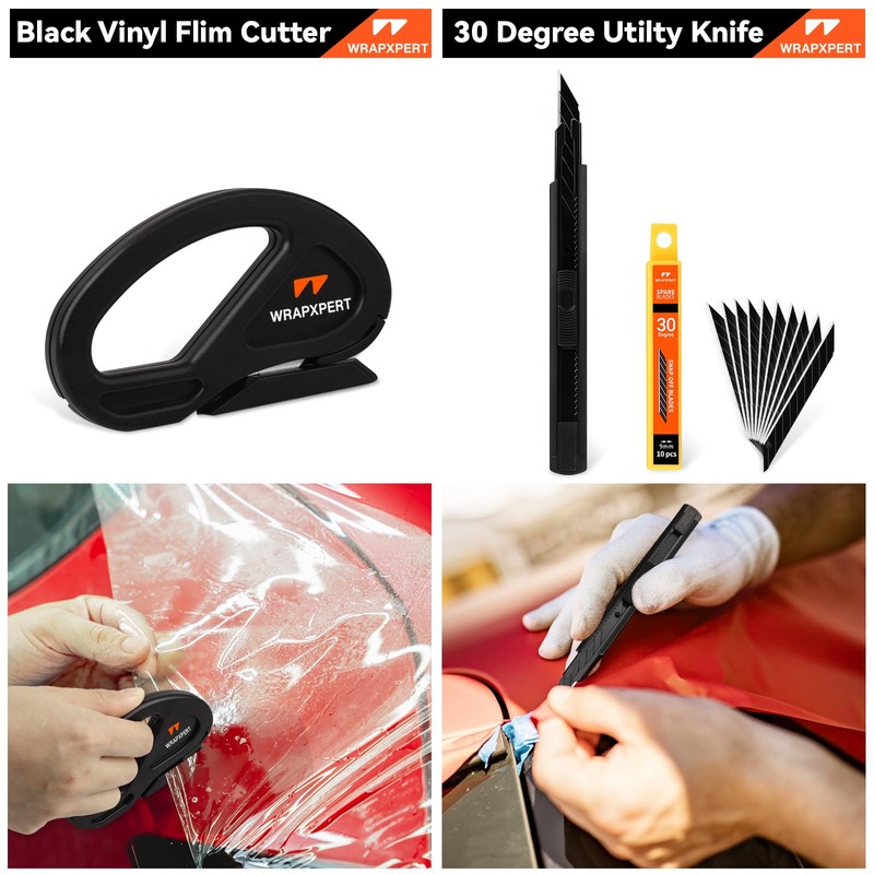 WRAPXPERT Window Tint Kit 15 PCS Vinyl Wrap Tools Kit