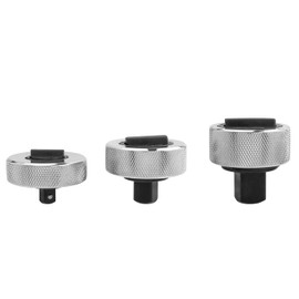 HaoTrade 3 Pieces Finger Reversible Ratchet Set, Palm Ratchet Wrench Set, Mini Ratchet Socket Wrench, Palm Drive Ratchet Set, 1/4", 3/8", 1/2" Mini Thumbwheel Ratcheting Socket Wrench Tool