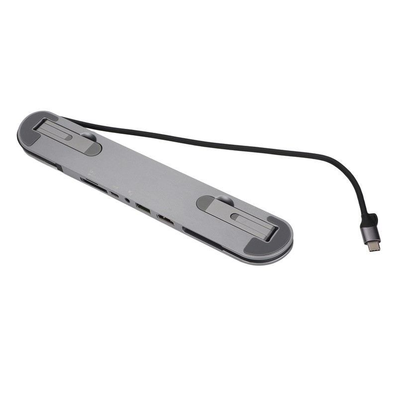 USB C Docking Station Laptop Stand Function USB3.0 USB C