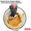 Silicone Blender Spatula for Vitamix Blender Blades - Under Blade