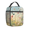 VANZEV Floral Lunch Box for Adults Women Girls Boys Kids
