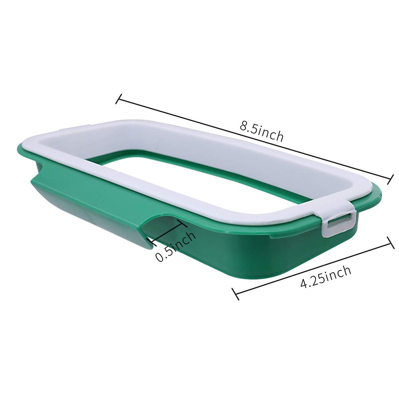 EDOBLUE Portable Trash Bag Holder Hanging Kitchen Cupboard Door Back