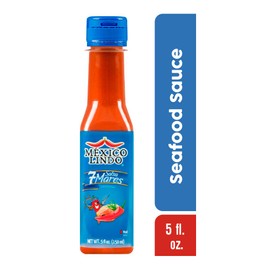 Mexico Lindo 7 Mares Hot Sauce | Perfect for Fish & Seafood | 10,800 Scoville Level | Spicy Flavor | 5 Fl Oz Bottles (Pack of 3)