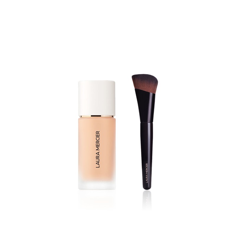 Laura Mercier Real Flawless Foundation + Brush Set [A], 0W1