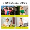 JISULIFE Handheld Fan - Versatile 3-in-1 Cooling Solution