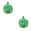 SUPVOX 2pcs Sturdy Dog Chew Toy Squeaky Watermelon Design for