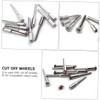 SEWACC 26Pcs Shanks Cutting Disc Holder for Rotary Tools Screw