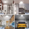 WhitePoplar Motion Sensor Ceiling Light Battery Operated, Wireless Motion Activated