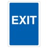V Safety Exit - Blue 210 x 297 mm (A4)