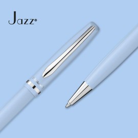 Pelikan 811101 Jazz Elegance Writing Instrument Set, 1 Ballpoint Pen and 1 Fountain Pen, Pearl White, pastel