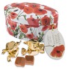 Gardiners of Scotland Handmade Fudge 120g Oval Tin, Poppies Vanilla