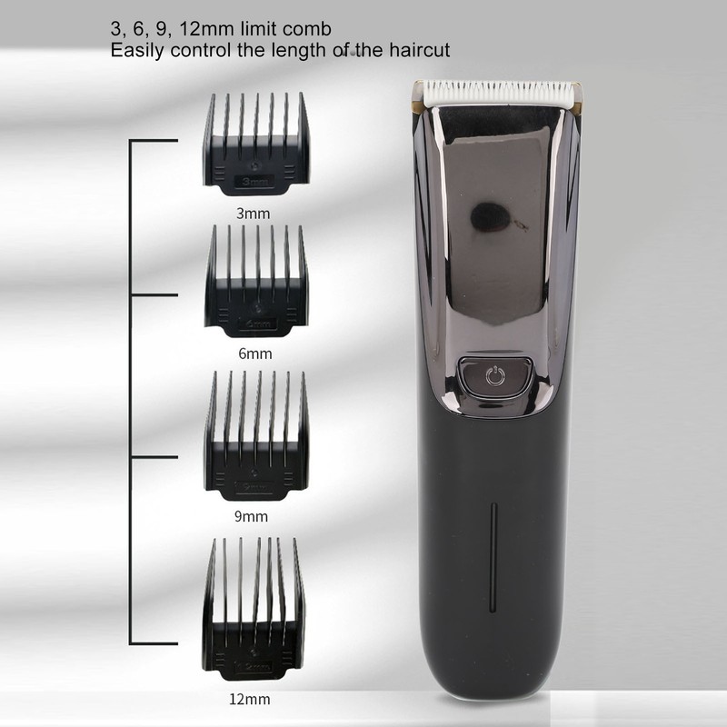 Electric Hair Clipper Safety Professional USB Rechargeable Haircut Grooming Set