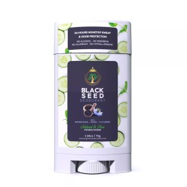 king of Natural Non-Alcohol Deodorant, 24 Hours Odor Protection-2.6 - Black Seed