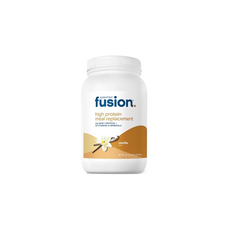Bariatric Fusion Vanilla Meal Replacement Protein 21 Serving Tub for