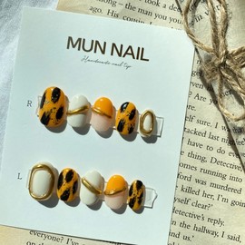MunNail Gold Wave - Long Oval / MunNail 골드웨이브 - 롱오벌