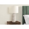 Monarch Specialties I 9742 LightingTable Lamp, Cream Resin, Ivory/Cream Shade,