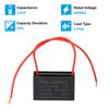 PATIKIL 3.5uF 450 V CBB61 Capacitor, 2Pcs Ceiling Fan Capacitor