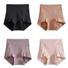 woooyea High Waisted Briefs Full Coverage Cotton Underwear 4 Assorted
