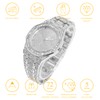 Halukakah Diamonds Gold Watch Iced Out,Men's Platinum White Gold Plated