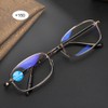 Folding Presbyopic Glasses Blue Light Blocking Anti Fatigue Reading Glasses