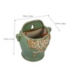 SUPVOX Ceramics Green Hanging Planters for Wall Wall Flower Pot