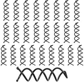 Pack of 25 spiral design hair clips, hair accessories, spiral pins, rotating hair clips, DIY hair pins, suitable for various hairstyles.