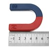 EsportsMJJ U Shaped Horseshoe Magnet Red Blue Painted Pole Physics