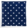 Linseed Cushion 19 x 19 cm Stars Blue - Small
