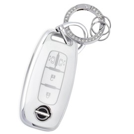 key case, golden silver white