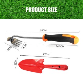 YANINEE 2 x Weeder with Handle, Weed Tool