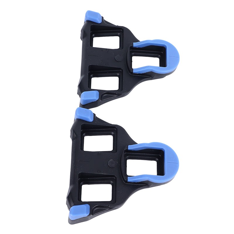 Bicycle Cleats Enhance Stability Grip Foot Pedal Self Locking Tabs