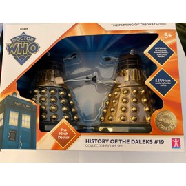 History of the Daleks 19 parting of the ways collector figure set