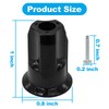 UP13 Big Ball Pair of Spindle to BRUSHBAR ADAPTORS +