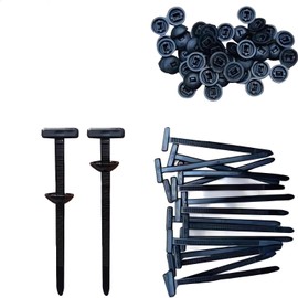 2026 upgraded heavy-duty self-locking nylon cable ties with uv protection for car repair, home, and cable management (50)