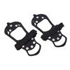 2pcs/set 10 Tooth Crampons Shoe Cover Rustproof Durable Mountaineering Ice