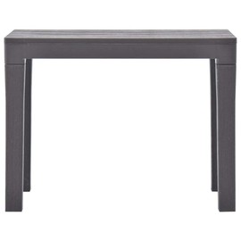 SKM Garden Benches 2 pcs Mocca Plastic (Weight-9KG)