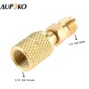 Aupoko R410A Straight Swivel Adapter, R410A Mini Split Adapter with