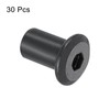 sourcing map M6x12mm Hex Socket Head Insert Nut Screw Post