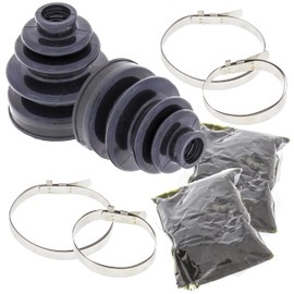 BossBearing CV Boot Repair Combo Kit Front Outer for Kawasaki Mule 3010 4X4 2005 2006 2007 2008